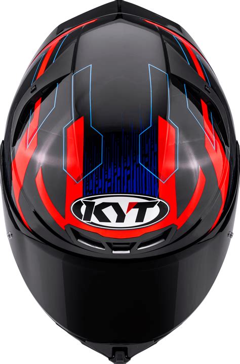 KYT TT-Revo Speeding Black Red Blue – GTR Pitstop
