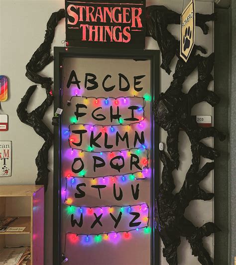 Stranger Things Teacher Door in 2022 | Teacher doors, Stranger things ...