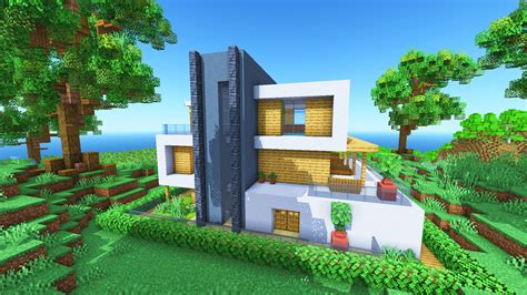 Minecraft Simple Builds Simple Cherry House | 3D Guide