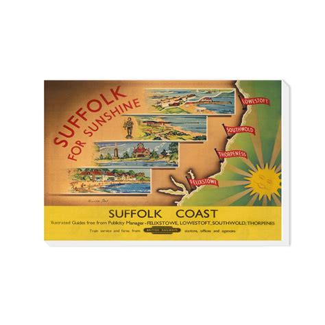Suffolk for Sunshine - Suffolk Coast - Canvas | Suffolk coast, Suffolk ...