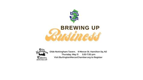 Brewing Up Business @ The Nott, The Nottingham Tavern, Hamilton ...
