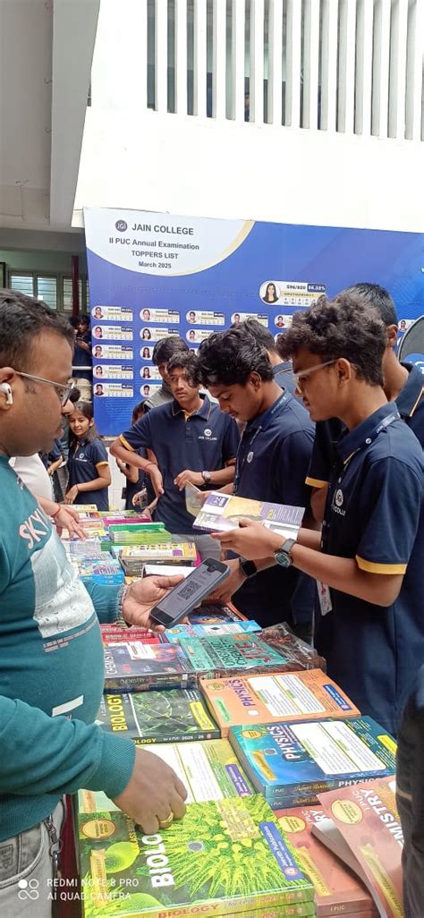 Book Exhibition-Cum-Sale at JAIN College Inspires Young Readers