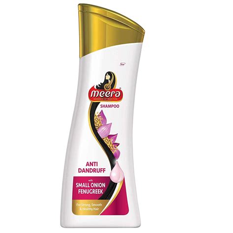Meera Anti Dandruff Shampoo With Small Onion Fenugreek - 180 – iKonbi
