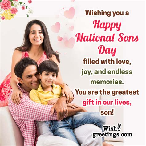 Son’s Day Wishes Messages - Wish Greetings