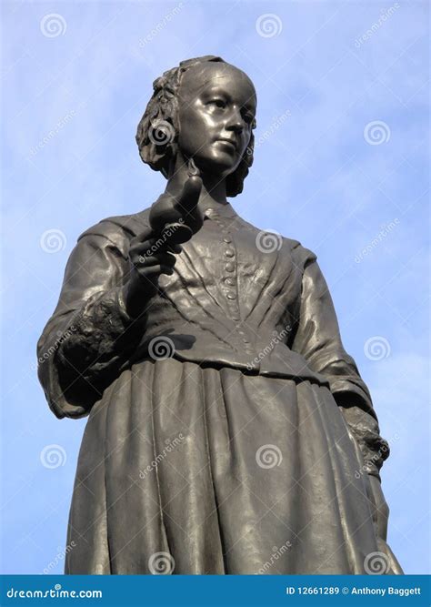 Statue Von Florence Nightingale Stockbild - Bild von stehen, skulptur ...