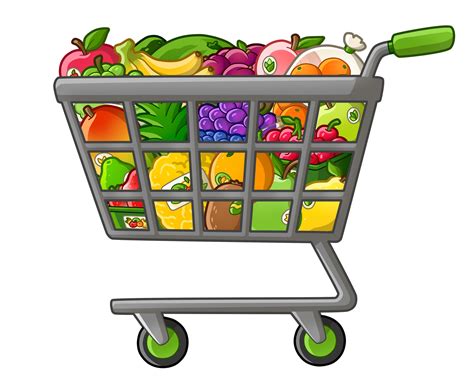 Supermarket - Fruit - Grocery Clip Art Images - Digital Download - Etsy