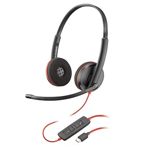Amazon.in: Buy Poly (Plantronics) Blackwire 3220 Stereo Headset, On Ear ...