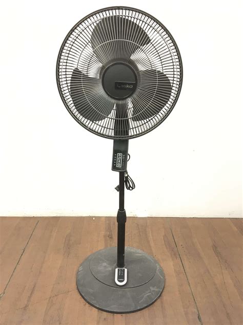 Lot - Lasko 48in Oscillating Floor Fan With Remote