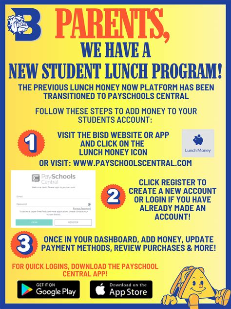 New Student Lunch Account Program! | Bandera Independent School District