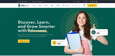 Educeet -- Online Education & Courses Template