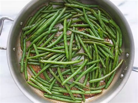 Pan Fried Green Beans Recipe - Chef's Resource Recipes