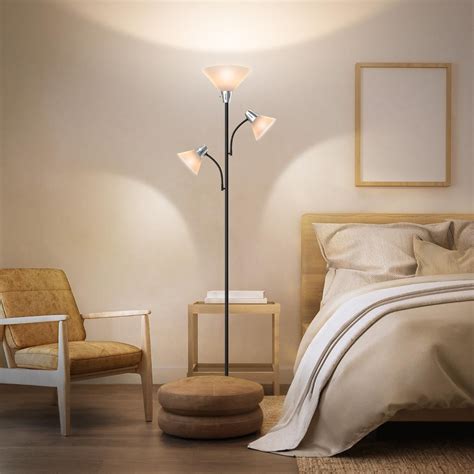 3 light torchiere floor lamp cheap