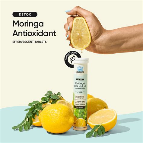 Buy Moringa Effervescent Tablets (20 Tablets) | Gut Detox | Bloom