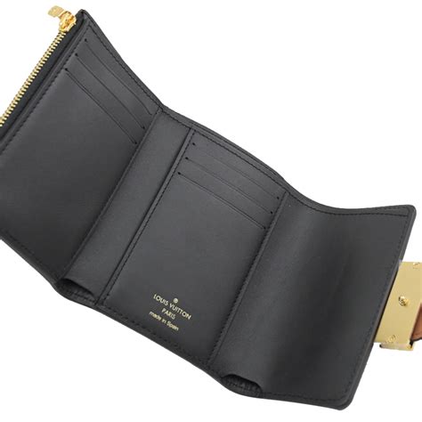 Louis Vuitton LV M68725 DAUPHINE 經典印花三折零錢短夾.咖邊 現貨推薦 | friDay購物 | LINE購物