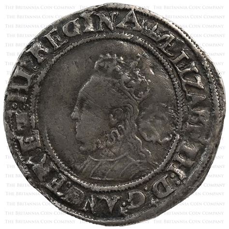1569 Elizabeth I Sixpence : MM Coronet | The Britannia Coin Company