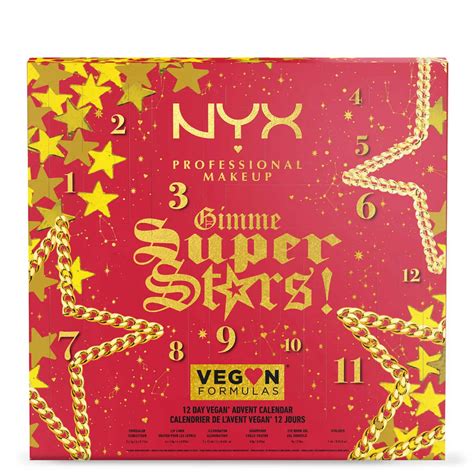 Calendario de Adviento NYX Professional Makeup Mrs. Claus 12 Day Advent ...