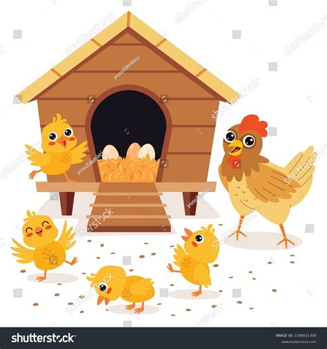 Chicken Coop Clipart
