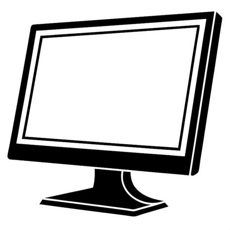 Computer monitor silhouette Images - Free Download on Freepik