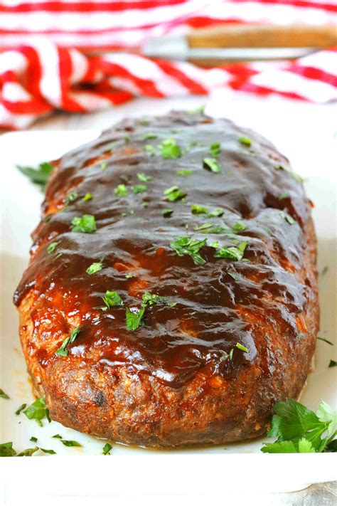 BBQ Meatloaf Recipe | Simple and Easy To Make - The Anthony Kitchen