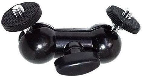 SHOPEE Cool Ballhead Multi-Function Double Ballhead 1/4" Screw for ...