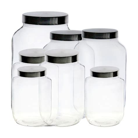 Buy YERA Aahaar Steelex Round Bulk Storage Jars with Steel Cap ...