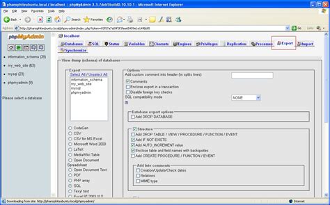 Image result for How to Save a Database in MySQL