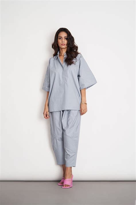 IKIGAI TOP AND BAG PANTS CO-ORD SET FOR WOMEN BY SPACE