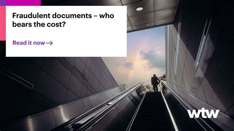 Fraudulent documents – who bears the cost? - WTW