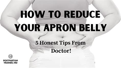 How To Reduce Your Apron Belly (5 Honest Tips From Doctor) - Postpartum Trainer, MD