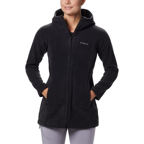 Columbia Benton Springs II Long Hooded Fleece Jacket - Women's ...