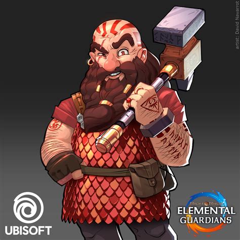 ArtStation - Professor Mackay (NPC character for Might & Magic ...