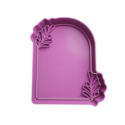 Arch With Flowers Cookie Cutter STL 2 - STL Cookie Cutters – Over ...