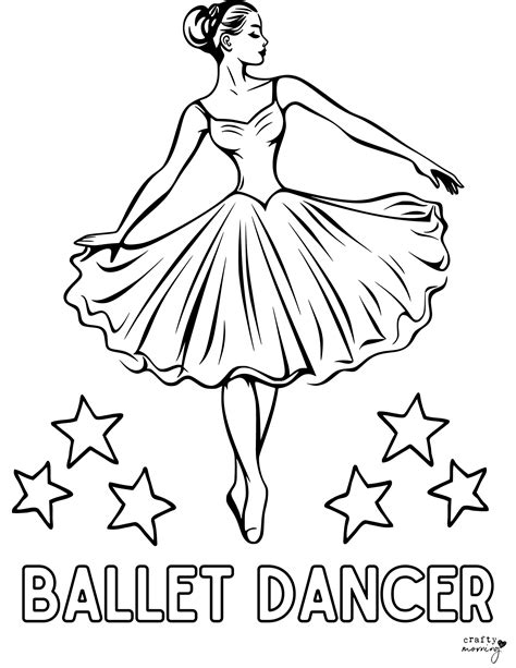 Ballet Coloring Page