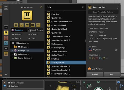 Image result for Bitwig Essentials Package Free