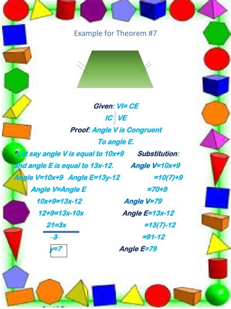 Image result for Simple Examples of Theorems