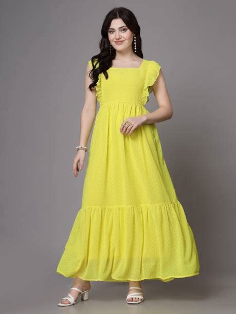 Yellow Dresses - Buy Yellow Dresses Online at Best Prices In India ...