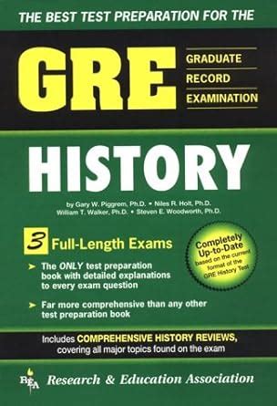 Buy Graduate Record Examination History (GRE Program S.) Book Online at ...