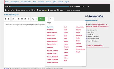Transcribe Price, Features, Reviews & Ratings - Capterra India