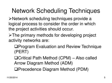 Tutorial for Network and Project Scheduling 的图像结果