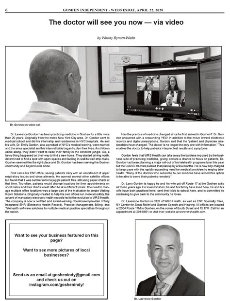 ENT Specialty Care located in Goshen, NY