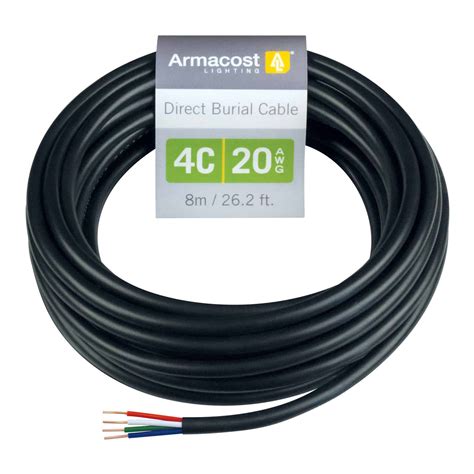 4C 20AWG Direct Burial Cable