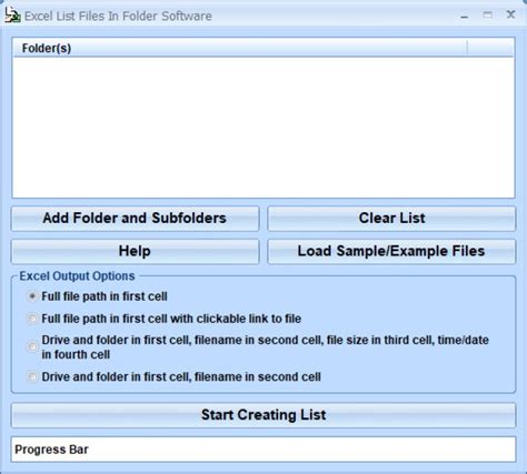 Image result for Create Folder List by Excel File