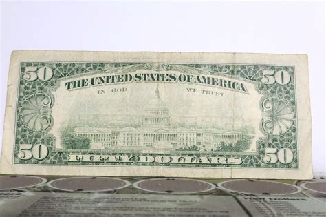 $50 FIFTY DOLLAR BILL - Old / Vintage - 1985 Series - Boston | #4731049263