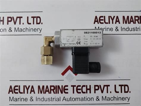 Rexroth 0821100013 Pressure Switch – Aeliya Marine Tech