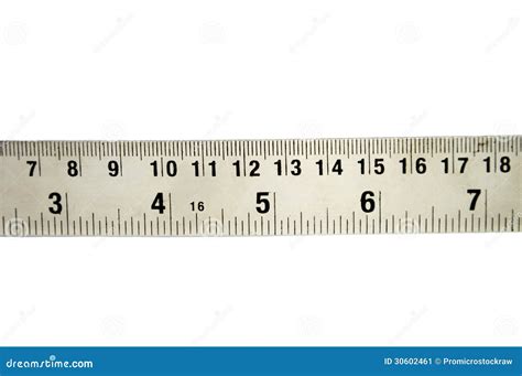 Standard Ruler Measurements