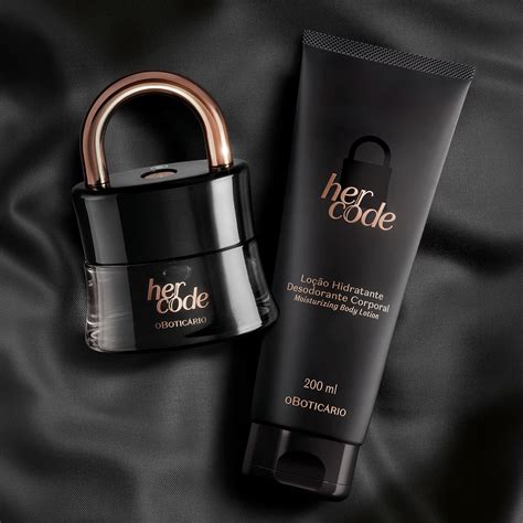 Combo Her Code: Eau De Parfum 50ml + Loção Hidratante Corporal 200ml ...