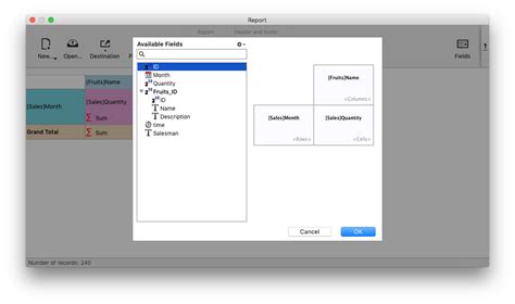 CreateTable Forms Report and QUARY 的图像结果