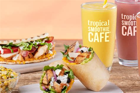 Tropical Smoothie Cafe Delivery Menu | Order Online | 2821 W Berry St Fort Worth | Grubhub