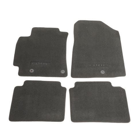 New 2019-2023 For Kia Forte Carpet Carpeted Floor Mats Set Black M6F14 ...