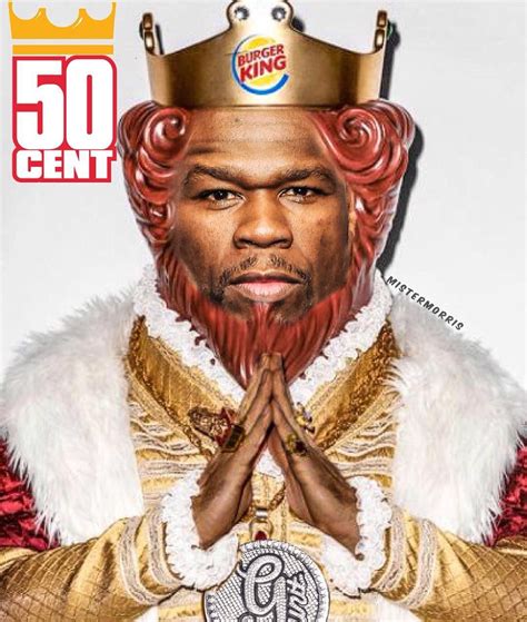 50 Cent changed his Twitter yesterday to represent Burger King! Is ...